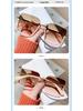 2025 Trendy Women's Large Square Sunglasses - Korean Style, Anti-UV, Face Slimming Design