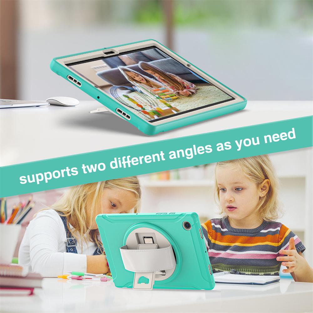 Tab A8 10.5-Inch Anti-Fall Skin-Feel Tablet Case with Rotating Handheld Bracket
