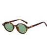 New Retro Oval Women Sunglasses  Personality Luxury Brand Rice Nail Small Frame Design Men Trendy Versatile Sun Glasses Uv400
