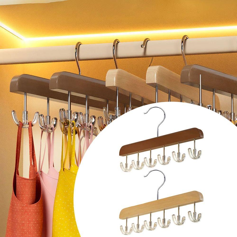 1Pc Wide Shoulders Clothes Hanger Durable Clothing Storage Wooden Clothes Hanger  Closet Wardrobe