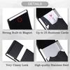 Portable Pu Leather Business Card Holder Available In Multiple Colors Suitable For Both Men And Women