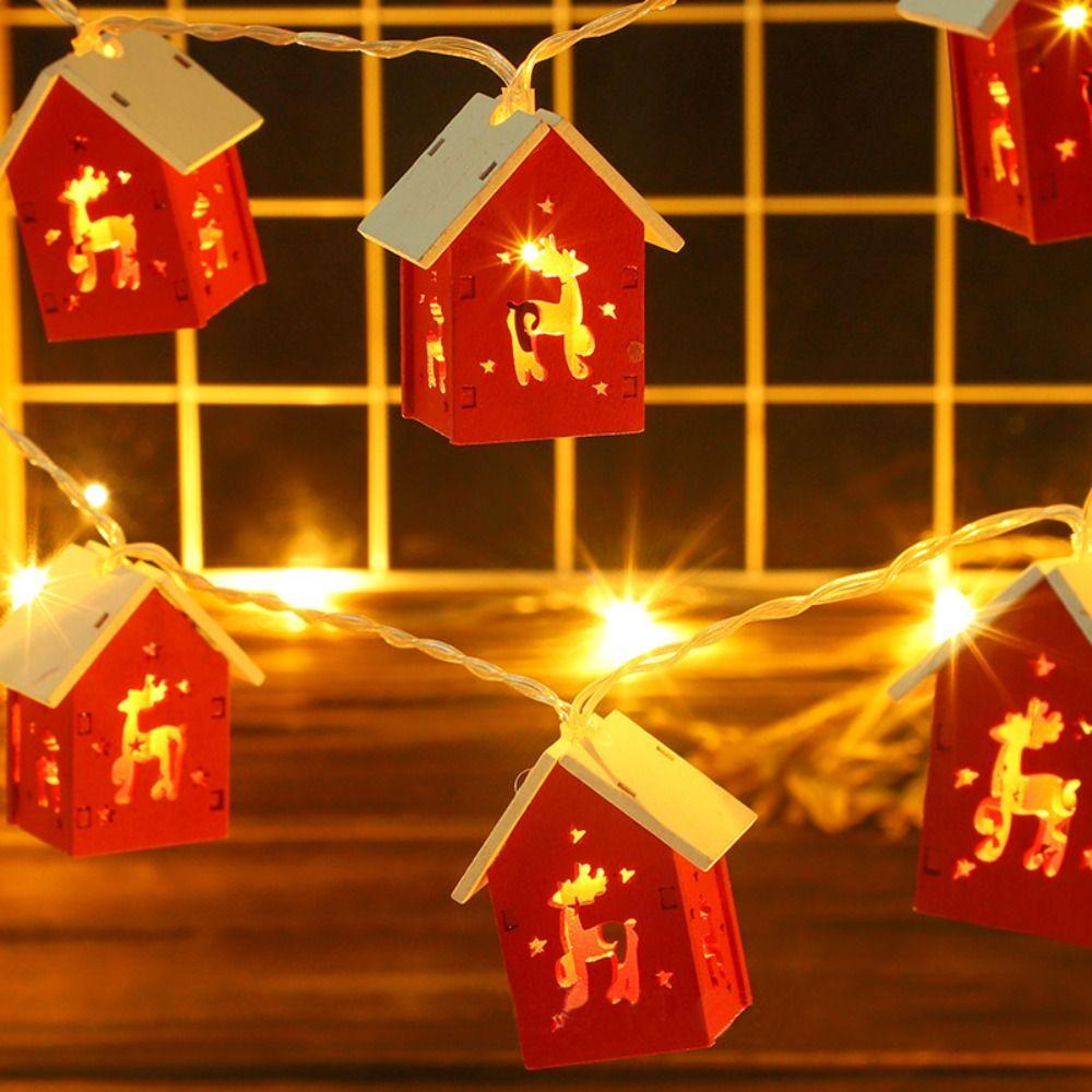 LED Light Christmas String Light 1.5M 10LED Christmas Decoration Xmas Tree Hanging  Home Decor