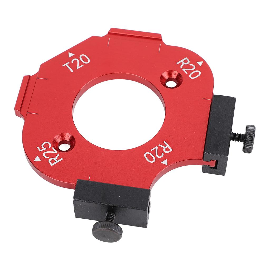 Șablon Jig de Colț Aliaj de Aluminiu R20 T20 R25 Jig Rază Colț Masă Router pentru Proiecte de Prelucrare a Lemnului