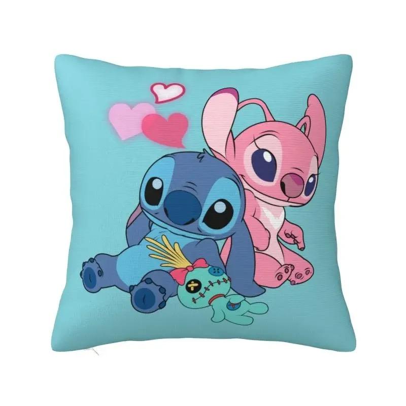 Home Decor Stitch Cartoon Patterns For Cozy Decor Pattern Cushion Cover Suitable For Sofa Bedroom Car Pillow Cover