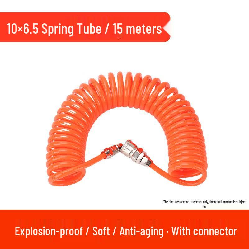 PU Spring Pneumatic Air Hose with Connector