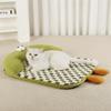 Non Slip Cat Sleeping Mat Pillow Design Cat Dog Bed Comfortable Pet Mattress  Indoor