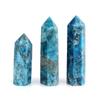 Natural Stone And Crystals Point Wand Witchcraft Rose Quartz Amethyst Home Decoration Mineral Stones Crafts Room Aquarium Decor