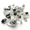 5Pcs Natural Herkimer Diamond Quartz Crystal - Raw Irregular Shaped Stone For Reiki Healing And Home Decor Collectible Stones