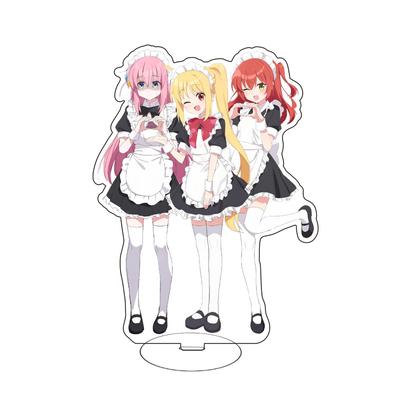 15cm Anime BOCCHI THE ROCK Acryl-Ständer Actionfigur Spielzeug Gotoh Hitori Ijichi Nijika Figuren Schreibtisch Heimdekoration
