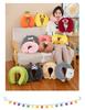 Customizable Cartoon Embroidery U-Shaped Memory Foam Neck Pillow for Travel & Home