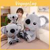 Adorable Australian Tree Stump Koala Plush Toy Soft Cuddly Animal Companion For Kids