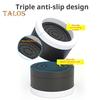 4Pcs Round Furniture Riser Heavy Duty Bed Riser Stackable Anti-slip Table Desk Couch Chair Sofa Cabinet Leg Lift Riser Heightening Foot Pad