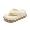 2025 Women's Height-Increasing Thick-Soled EVA Flip-Flops: INS Versatile Beach Thong Sandals