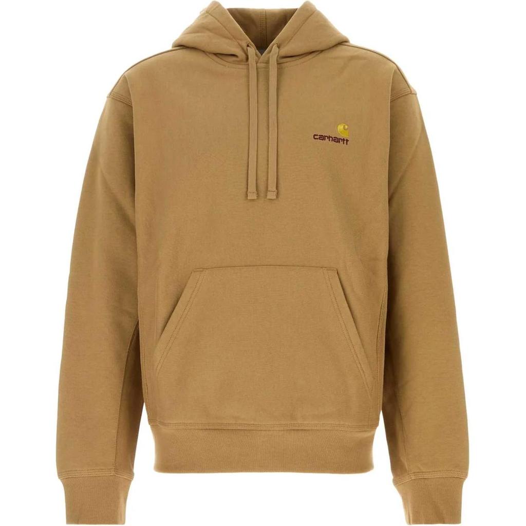 Carhartt WIP Drawstring Hooded Oversized Long Sleeve Sweatshirt Men Tops Brown I028279-2FS-XX