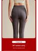 Women's Velvet-Lined High Waist Thermal Leggings - Warm, Thick, Knee Pad Protection for Cold Weather