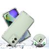 For Motorola Moto G54 5G Case Acrylic+TPU 3-in-1 Clear Phone Cover