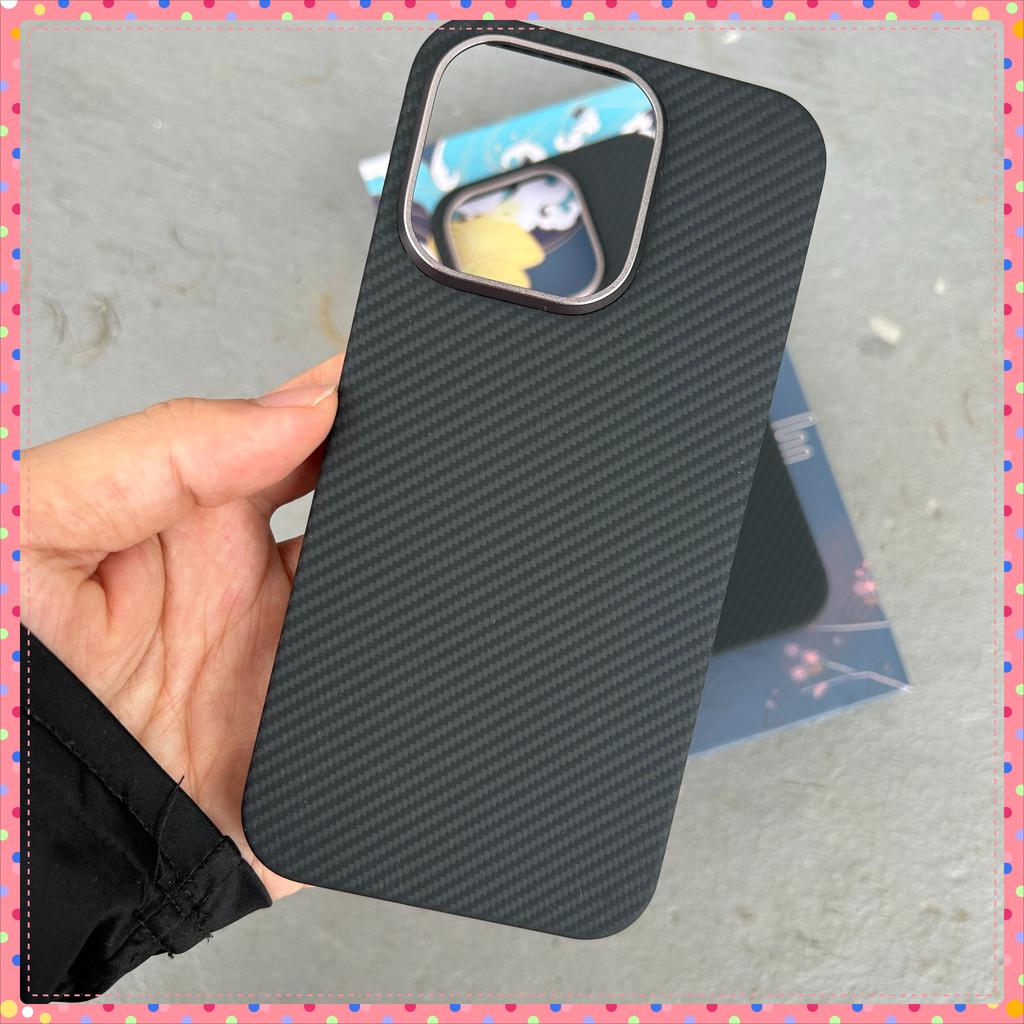 600d for iPhone 16 Pro Max 16 Pro Carbon Fiber Case Magnetic Aramid Fiber Cases for iPhone 15 /15Pro Real Carbon Fiber Cover