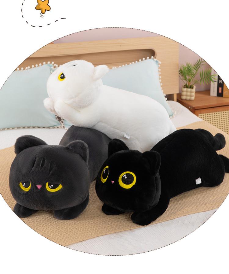 Cute Cat Headboard Pillow: Decorative Backrest & Birthday Gift Ornament