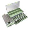 Clear Lid Tackle Box Case Fishing Lures Baits Hook Storage Case Multi Compartment Fishing Tackle Storage Box