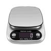 Rechargeable Stainless Steel Kitchen Scale for Baking and Coffee