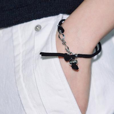 SIS A Bohemian Suede Bracelet [black]