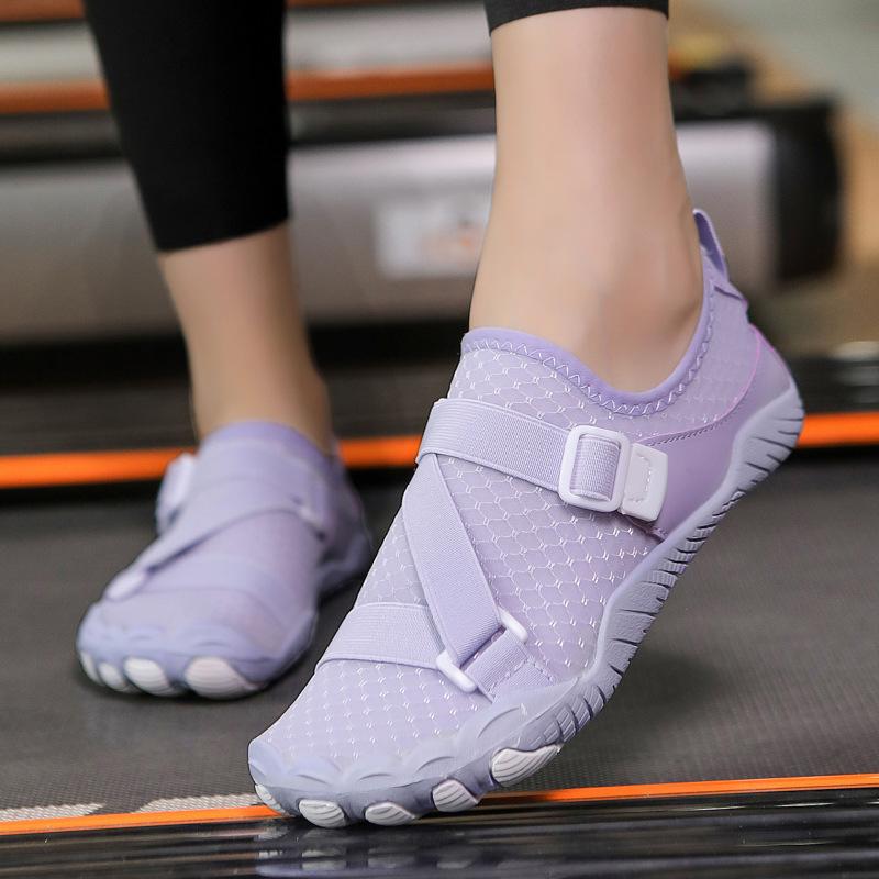 Indoor Fitness Shoes, Silent Skipping Rope Shoes, Women's Pilates Skipping Yoga Shoes, Men's Treadmill Special Squat Deadlift Shoes