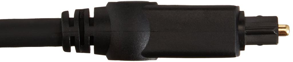 AmazonBasics оптический цифровой кабель для ТВ TOSLINK цифровой аудио черный 1.0м