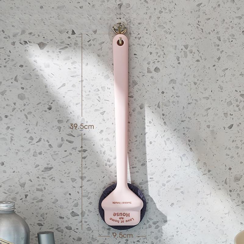 Bath Brush, Bath Brush, Back Rubbing Mud, Bath Brush, Long Handle Soft Bristle Bath Brush