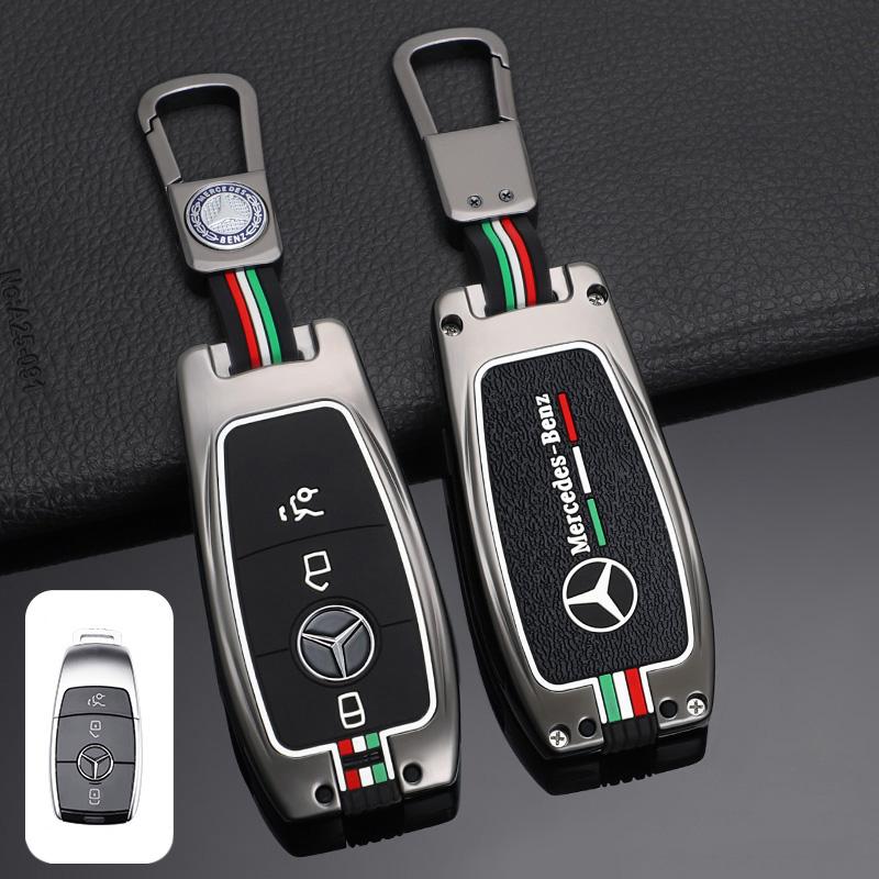 New 2025 Alloy Car Remote Key Case Cover Shell Fob For Mercedes Benz A C E S G Class GLC CLE CLA GLB GLS W177 W205 W213 W222 X16