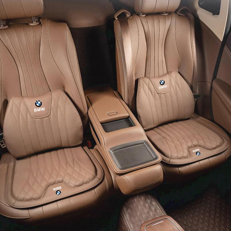 NVEQ9 For BMW X1 X2 X3 X5 X4 X6 X7 iX3 F20 F10 F07 E70 E4  Auto Valve Cap Car Seat Cushion Cover Lumbar Support Waist Cushioning