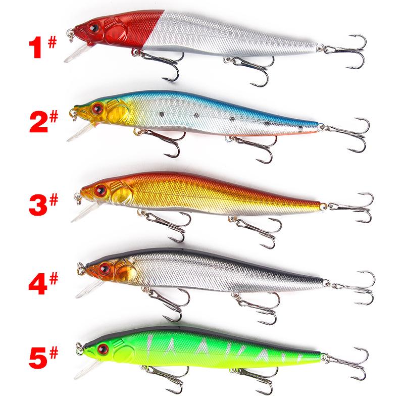 5PCS Mino Bait 14cm/23g Long Throw Sea Fishing Simulation Hard Bait Fake Bait