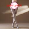 110G High Waist Push Up Hip Velvet Spring Autumn Pantyhose Close Open Crotch Leggings Tights Collant Strumpfhose Stockings Pants