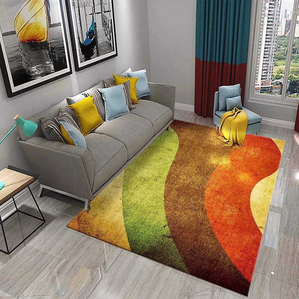 Classic Retro Poster Carpet for Living Room Bedroom Mat Home Decor Childrens Room Floor Rug Bathroom Mat Doormat Entrance Carpet