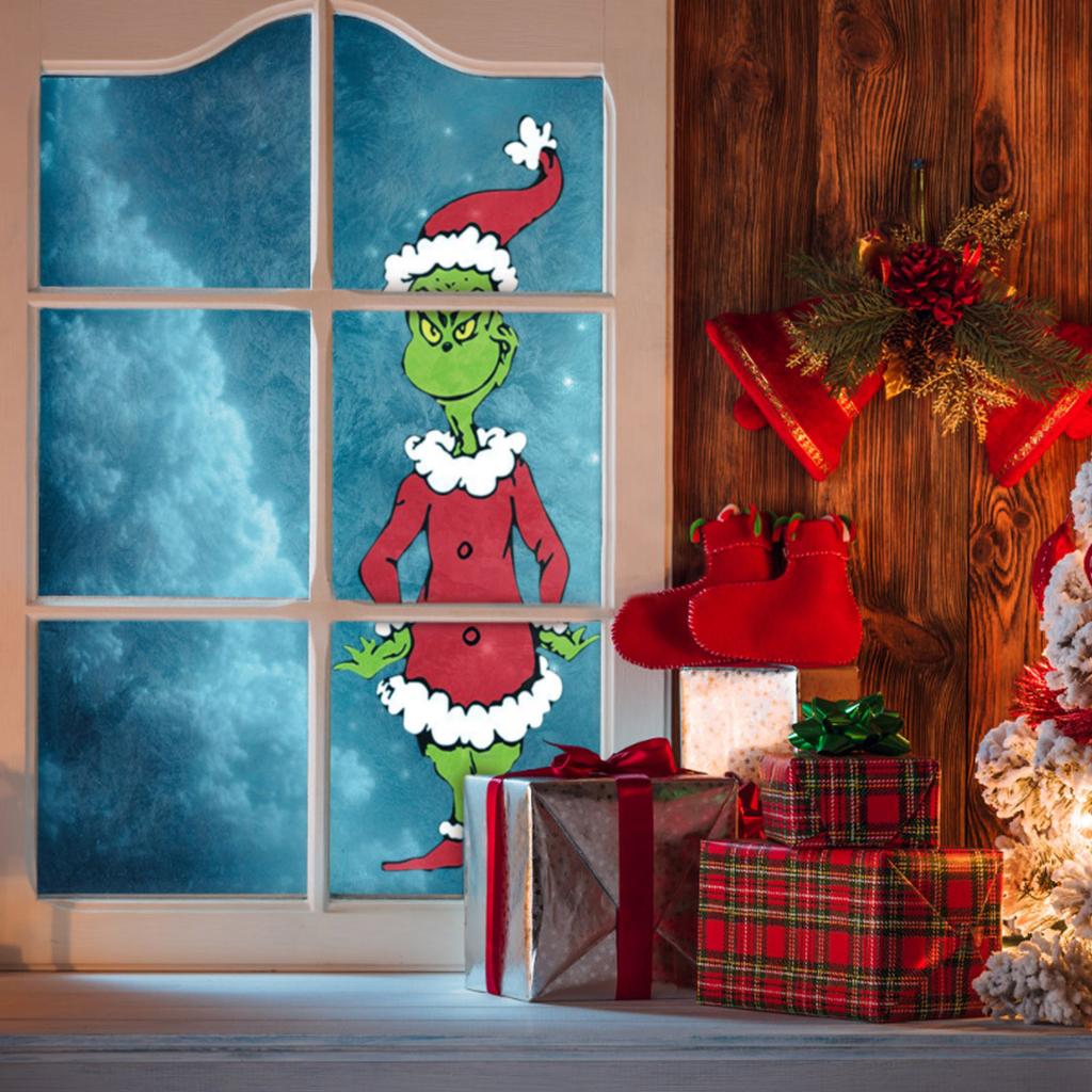 Christmas Stickers, Window Wall Stickers, Electrostatic Stickers, Window Glass Stickers,  Window Decorations