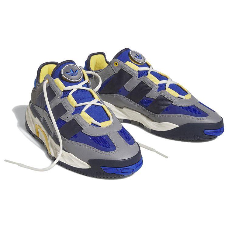 Adidas Niteball Grey Shadow Navy Unisex Sneakers Blue Grey-Three Royal-Blue H06510