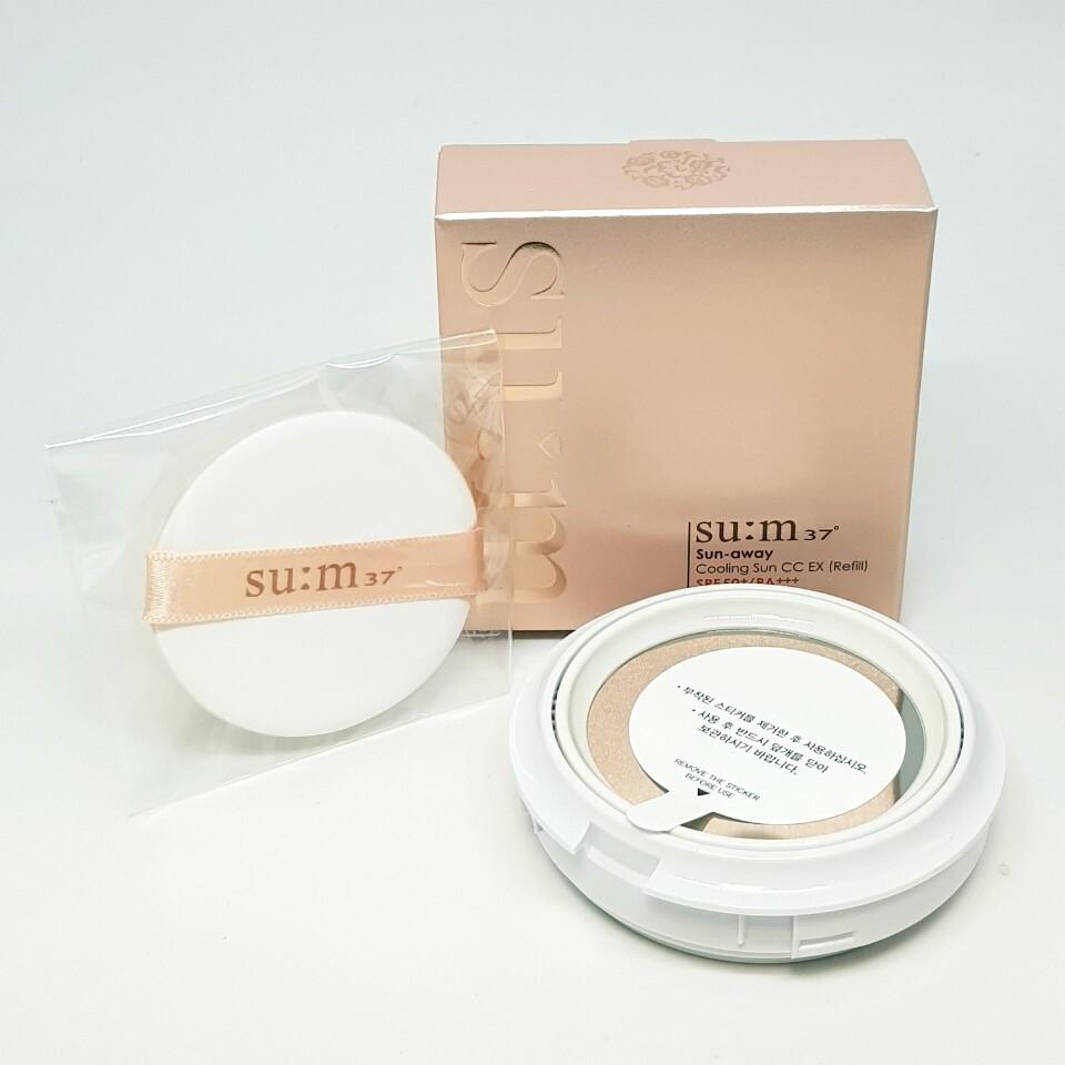 

su:m37 Sun Away Cooling Sun CC EX Cushion REFILL SPF 50+ / PA+++ 15g