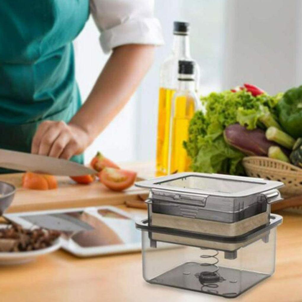 Tofu-Press-Maker Leichtgewichtiger Wasserablass-Gadget Haushalt Sojabohnenquark-Presser Professionelles Küchenkochwerkzeug