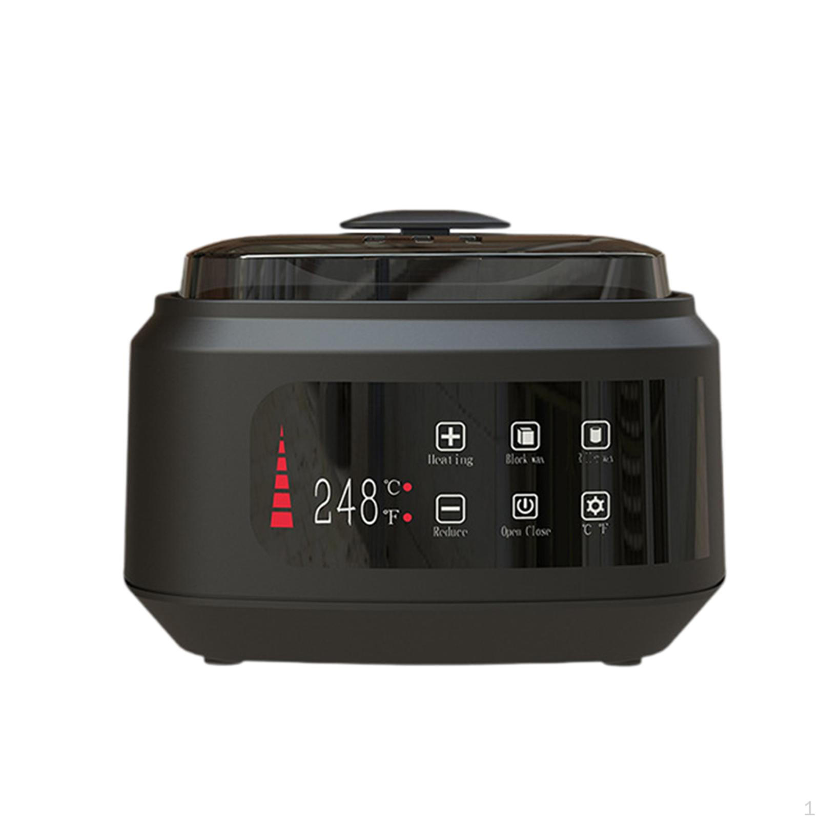 

Wax Warmer Heater Machine for Brow Body Nose Hair Upper Lip Waxing Salon White чёрный