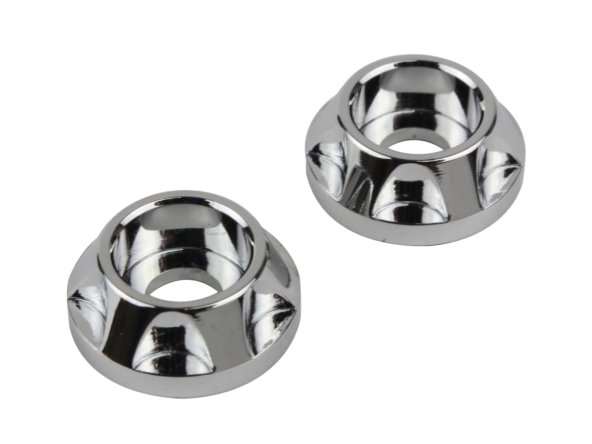 

POSH FAITH Мотоциклетные аксессуары Держатель крышки типа НАСА для крышки M5 004285 Болты, Плакированные,