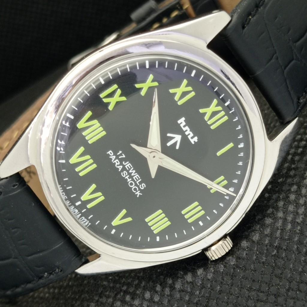 

Б/У МУЖСКИЕ МЕХАНИЧЕСКИЕ ЧАСЫ HMT MILITARY INDIAN a307006-1 Sku583e-a307006