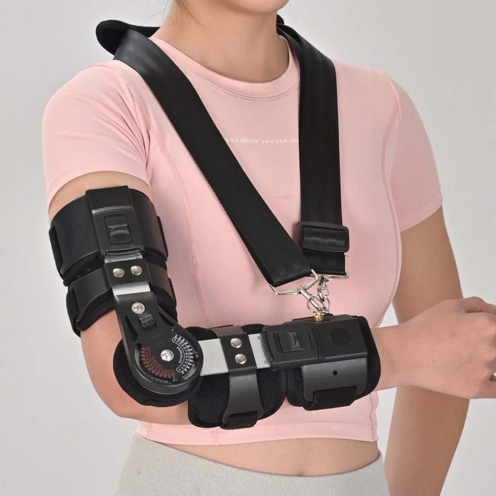 Adjustable Humerus Fracture Elbow Brace for Rehab Training