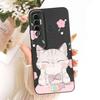 For Tecno Spark 7 Pro Case KF8 Fashion Flower Cat Soft Silicone Back Cover For Tecno Spark7 Spark 7 Pro Phone Case Bumper