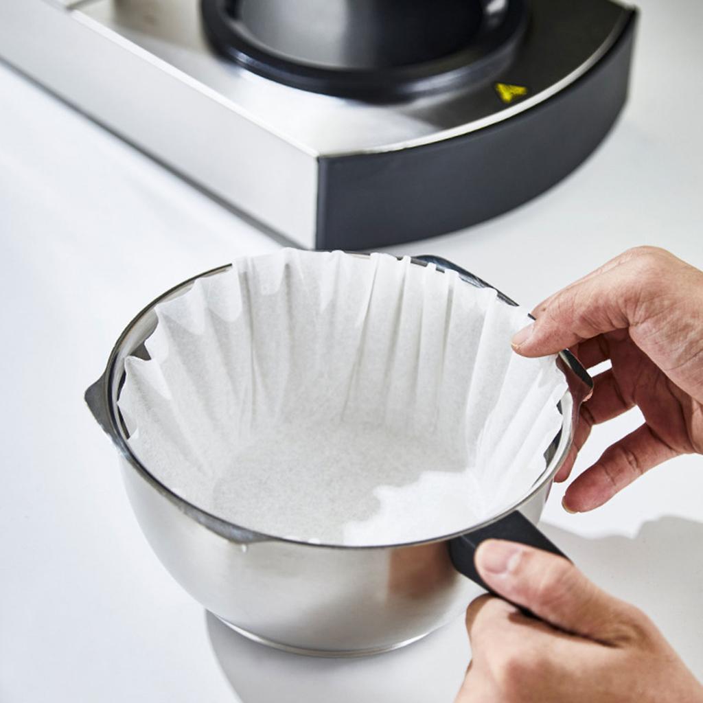 100pcs Commercial Coffee Filters Large Coffee Filters Large And Tall Filter Paper For Coffee Machines