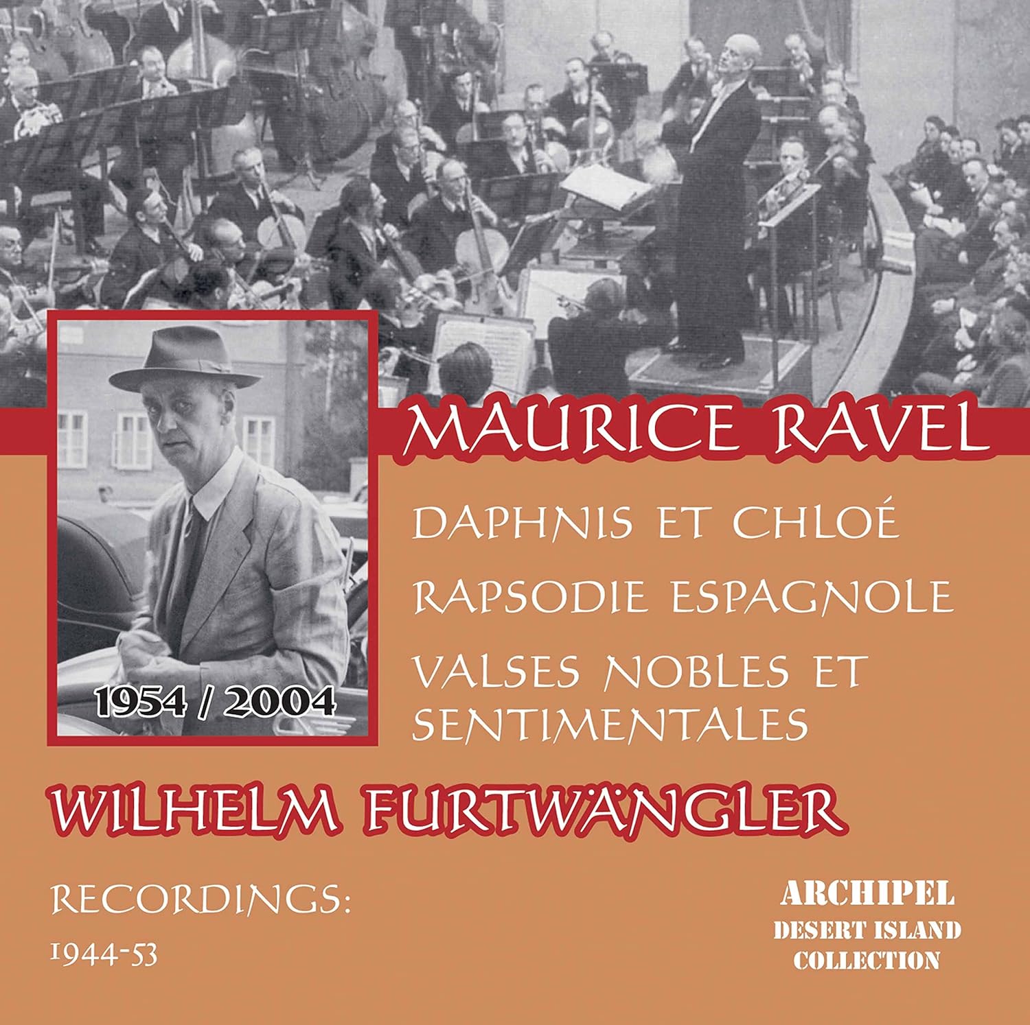 

CD RAVEL / FURTWANGLER - Daphnis Et Chloe Rapsodie ARPCD0262 Japan Classical Used