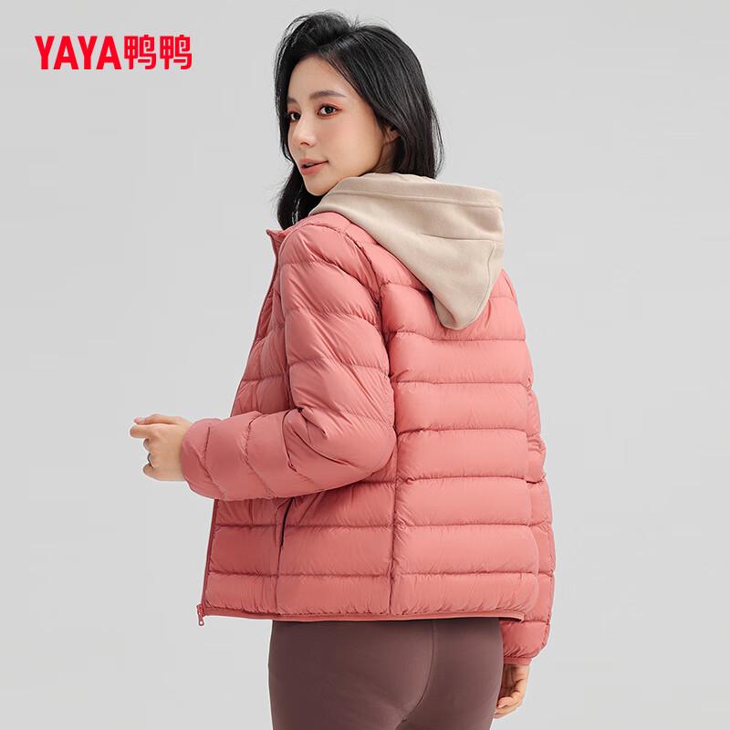 

YAYA Women s Lightweight Stand-Collar Down Jacket S