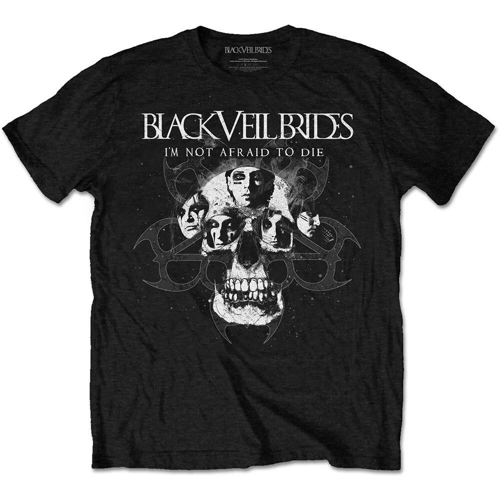 Black Veil Brides Unisex Tshirt Im Not Afraid To Die L