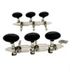 Classical Tuning Mechanism Machines Silver Pegs with Mounting Screws Buttons