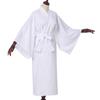 White White for Shrine Temple Japanese Plus Size [FAD-4U] Women's Robe, Robe, Yukata, Maidens, Use, Monks, Clothing,
