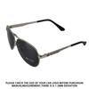 Tuhgj1 New 2025 Car Logo Sunglasses Driving Glasses Polarized Sun Protection for Mercedes Benz W177 CLS GLA GLC GLC GLK GLS SLK W204 W2