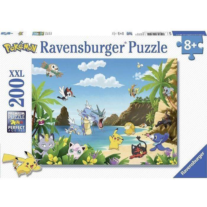 Puzzle 200 XXL Pieces - Ravensburger - Catch Them All! - Pokémon - Cartoons and Comics - 2 Year Warranty